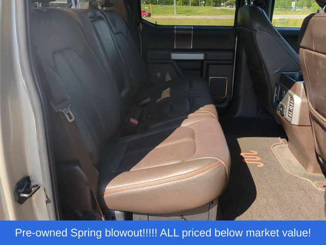 Used 2017 White Gold Metallic Ford King Ranch image 44