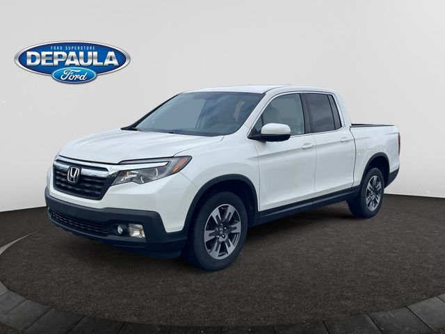 White Diamond Pearl 2018 Honda Ridgeline Pickup Truck All-Wheel Drive 6-Speed Automatic