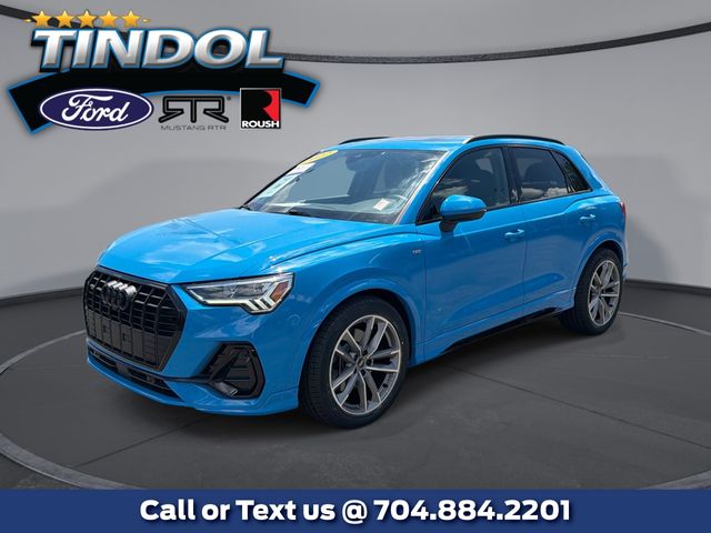 Blue 2022 Audi Q3 quattro Premium Plus S Line 45 TFSI SUV / Crossover All-Wheel Drive 8-Speed Automatic