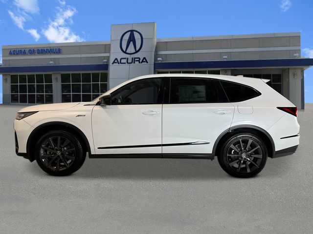 2026 Acura MDX A-Spec - Solar Silver Metallic exterior view 2