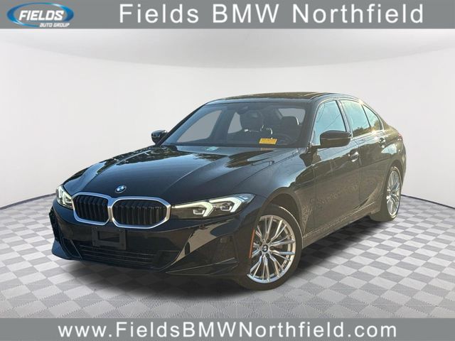 Jet Black 2023 BMW 3 Series Sedan All-Wheel Drive 8-Speed Automatic
