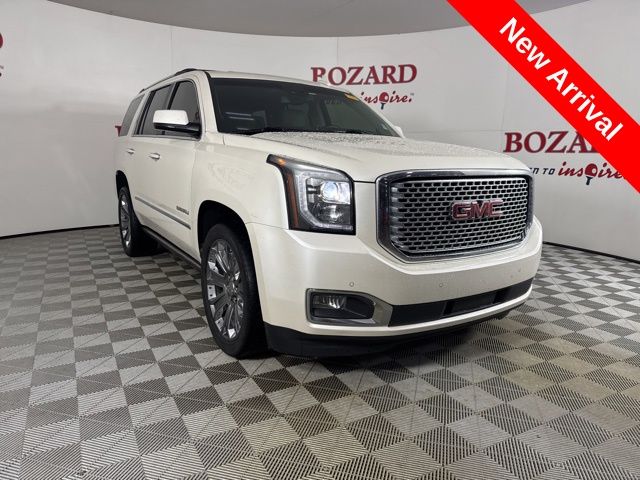 2015 White Diamond Tricoat GMC Yukon Denali SUV