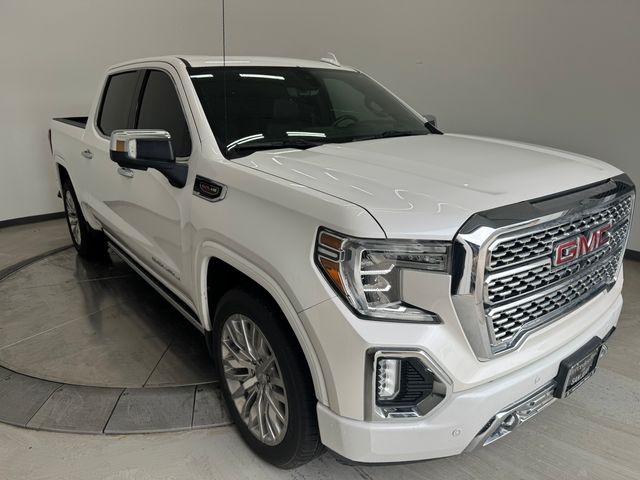 White Frost Tricoat 2019 GMC Sierra 1500 Denali Crew Cab 4WD Pickup Truck Four-Wheel Drive Automatic