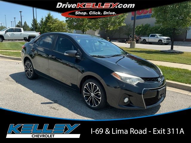Black Sand Pearl 2016 Toyota Corolla Sedan Front-Wheel Drive 4-Speed Automatic