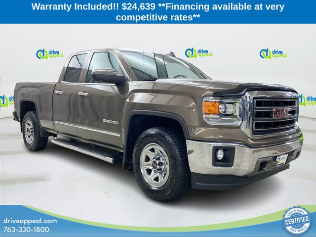 Bronze Alloy Metallic 2015 GMC Sierra 1500 Pickup Truck Four-Wheel Drive 6-Speed Automatic Overdrive