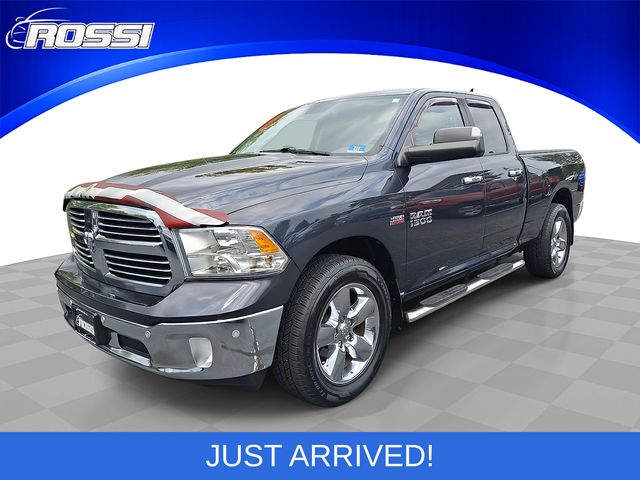 Gray (Maximum Steel Metallic Clearcoat) 2016 RAM 1500 Pickup Truck Four-Wheel Drive 8-Speed Automatic