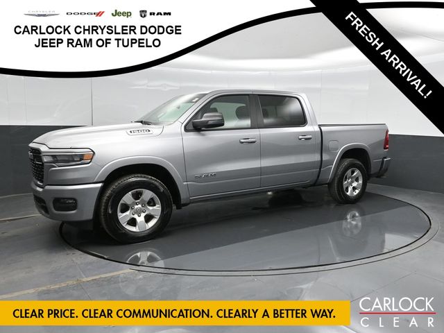 Billet Silver Metallic Clearcoat 2025 RAM 1500 Big Horn Crew Cab 4WD Pickup Truck Four-Wheel Drive 8-Speed Automatic