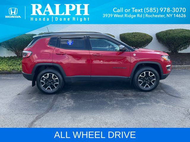 2021 Jeep Compass Trailhawk 4WD Rojo (Redline Pearlcoat) SUV/Crossover Todo terreno 9 velocidades Automática