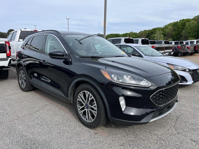 Agate Black Metallic 2020 Ford Escape SEL FWD SUV / Crossover Front-Wheel Drive 8-Speed Automatic