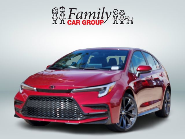 Red (Ruby) 2026 Toyota Corolla Sedan Front-Wheel Drive Continuously Variable Transmission