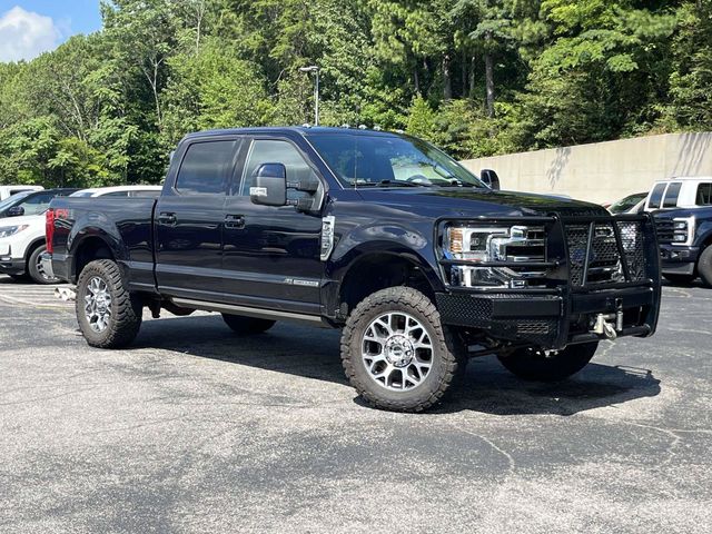 Antimatter Blue Metallic 2022 Ford F-250 Super Duty Pickup Truck Four-Wheel Drive Automatic