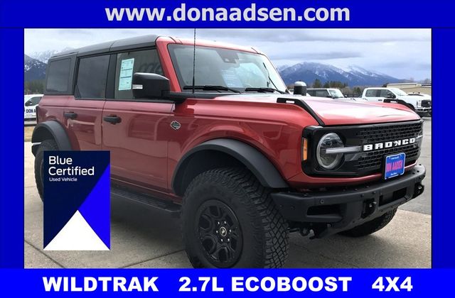 Hot Pepper Red Metallic Tinted Clearcoat 2024 Ford Bronco Wildtrak 4-Door 4WD SUV / Crossover Four-Wheel Drive Automatic