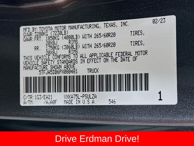 Used 2023 Toyota Tundra Truck