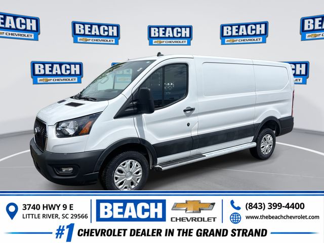 Oxford White 2025 Ford Transit Cargo Van Rear-Wheel Drive 