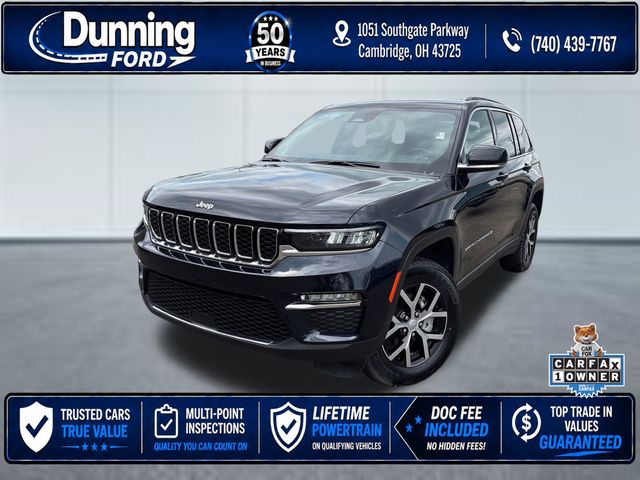 Midnight Sky 2024 Jeep Grand Cherokee SUV / Crossover Four-Wheel Drive 8-Speed Automatic