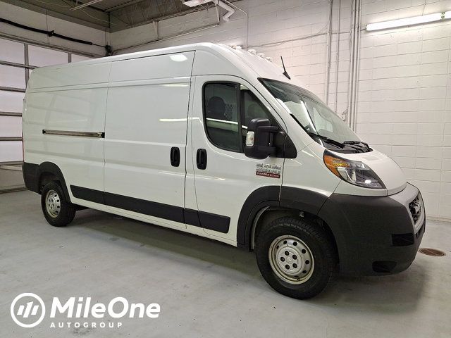 Bright White Clearcoat 2022 RAM ProMaster 2500 159 High Roof Cargo Van FWD Van Front-Wheel Drive 9-Speed Automatic