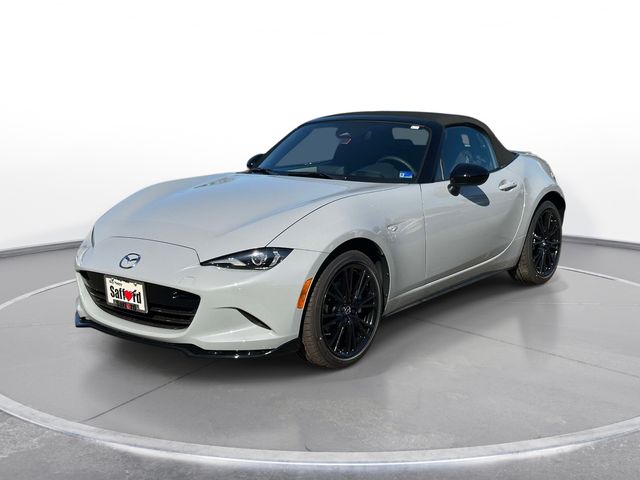 Gray Metallic 2026 Mazda MX-5 Miata Convertible Rear-Wheel Drive 6-Speed Manual