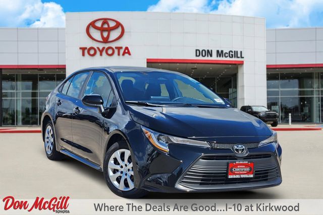 2026 Toyota Corolla LE Black at Joe Myers Mazda Kia