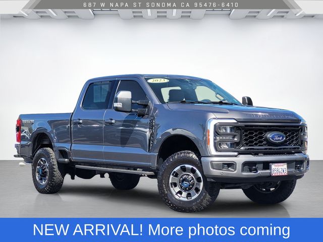 Gray Metallic 2023 Ford F-250 Super Duty Pickup Truck Four-Wheel Drive Automatic