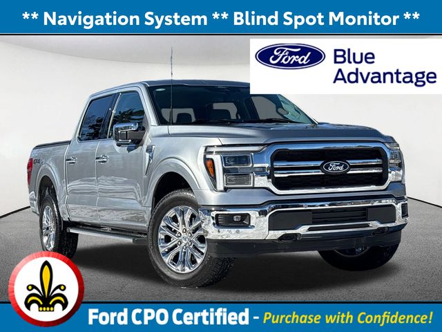 Iconic Silver Metallic 2025 Ford F-150 Pickup Truck Four-Wheel Drive Automatic
