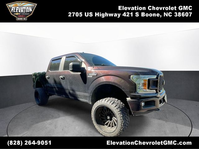 Magma Red 2019 Ford F-150 XL SuperCrew 4WD Pickup Truck Four-Wheel Drive Automatic