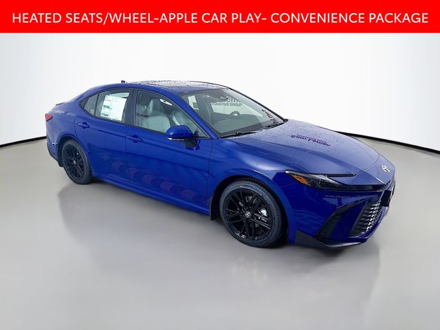 Blue 2026 Toyota Camry Sedan Front-Wheel Drive Continuously Variable Transmission