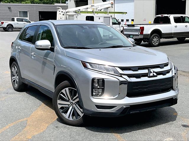 Silver 2024 Mitsubishi Outlander Sport SE AWC SUV / Crossover All-Wheel Drive Continuously Variable Transmission