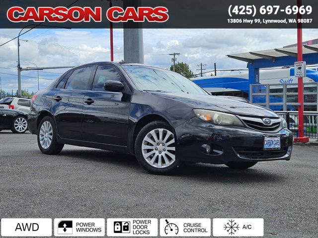 2011 Black Subaru Impreza for Sale In Lynnwood WA - Everett WA - Seattle WA at Carson Cars Stock 36430 VIN JF1GE6B65BH518409
