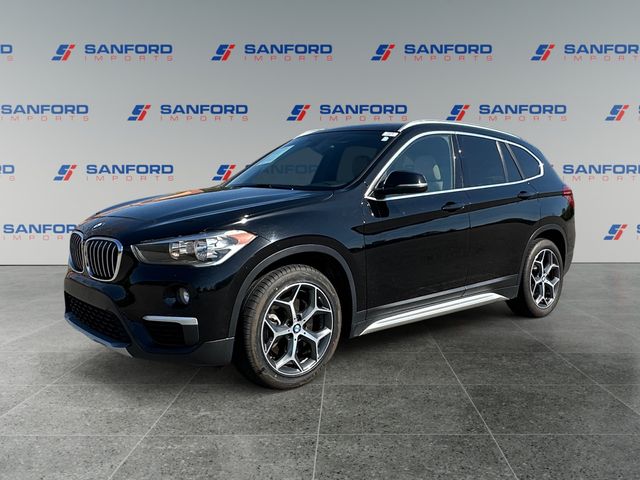 Jet Black 2018 BMW X1 sDrive28i FWD SUV / Crossover Front-Wheel Drive 8-Speed Automatic