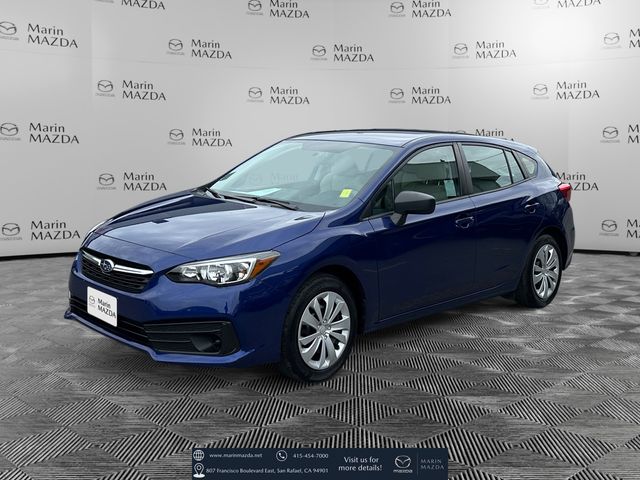 Sapphire Blue Pearl 2023 Subaru Impreza Wagon AWD Wagon All-Wheel Drive 5-Speed Manual