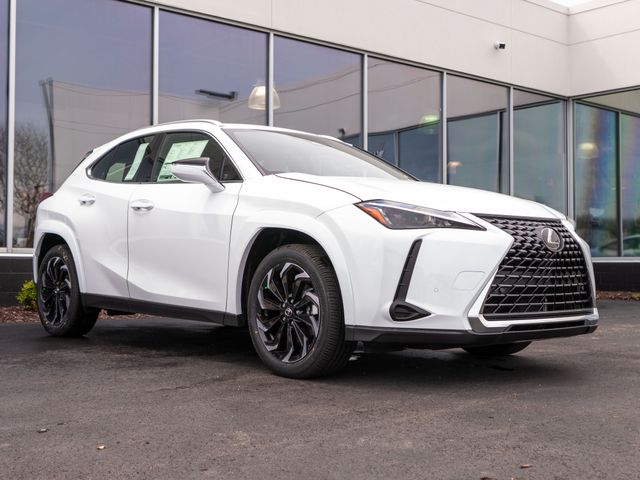 Ultra White 2026 Lexus UX Hybrid 300h F Sport Handling AWD SUV / Crossover All-Wheel Drive Continuously Variable Transmission