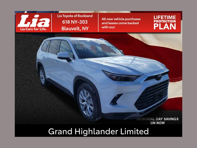 White 2026 Toyota Grand Highlander Limited AWD SUV / Crossover All-Wheel Drive 8-Speed Automatic