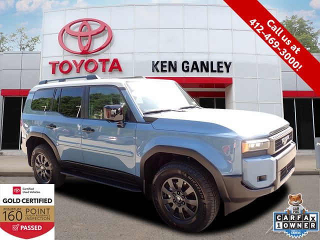 Heritage Blue/Gray Scape Roof 2026 Toyota Land Cruiser 4WD SUV / Crossover Four-Wheel Drive 8-Speed Automatic