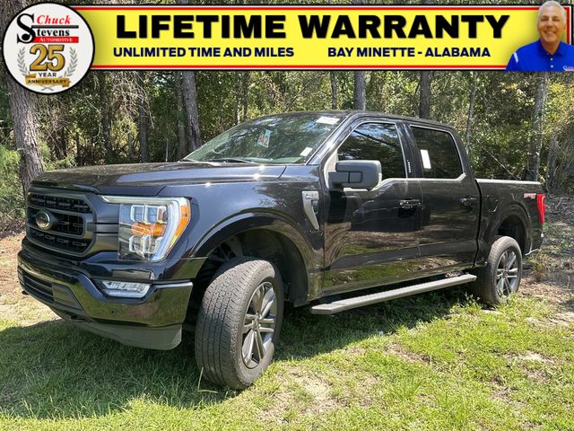 Black Metallic 2022 Ford F-150 Pickup Truck Four-Wheel Drive Automatic