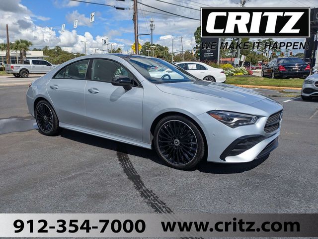 Cirrus Silver Metallic 2026 Mercedes-Benz CLA Coupe All-Wheel Drive 8-Speed Dual Clutch