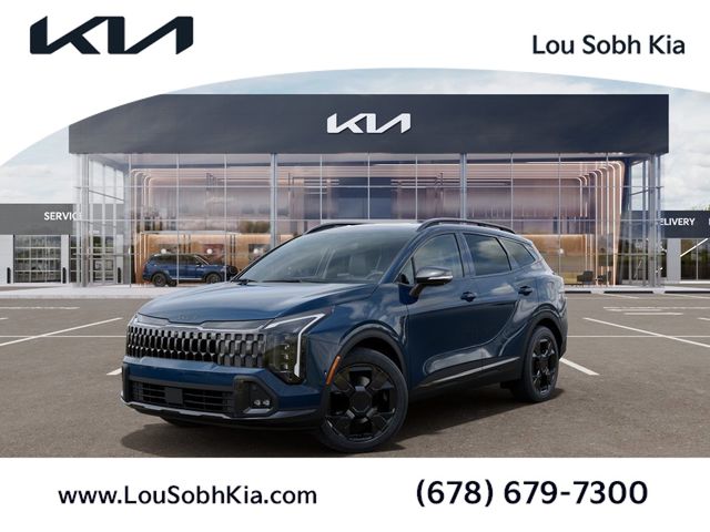 Blue 2026 Kia Sportage Hybrid Plug-In X-Line Prestige AWD SUV / Crossover All-Wheel Drive 6-Speed Automatic