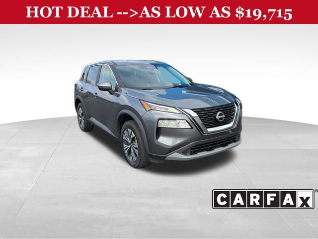 Gray (Gun Metallic) 2023 Nissan Rogue SV FWD SUV / Crossover Front-Wheel Drive Continuously Variable Transmission