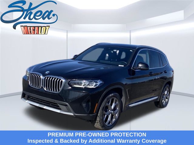 Jet Black 2024 BMW X3 SUV / Crossover All-Wheel Drive 8-Speed Automatic