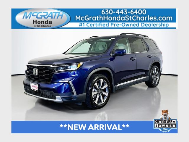 Black (Obsidian Blue Pearl) 2025 Honda Pilot SUV / Crossover All-Wheel Drive Automatic