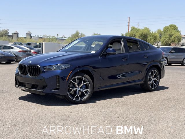 Tanzanite Blue II Metallic 2026 BMW X6 SUV / Crossover All-Wheel Drive 8-Speed Automatic