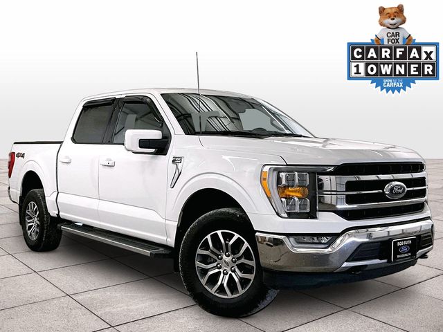 2021 Ford F-150 Lariat White at Phil Fitts Ford