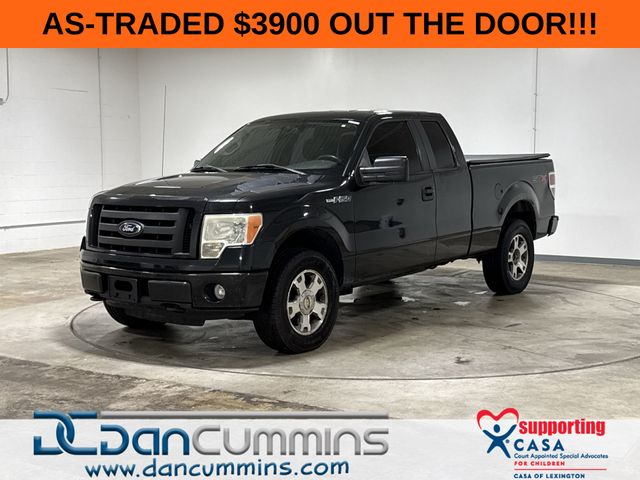 Tuxedo Black 2010 Ford F-150 Pickup Truck Four-Wheel Drive 4-Speed Automatic Overdrive