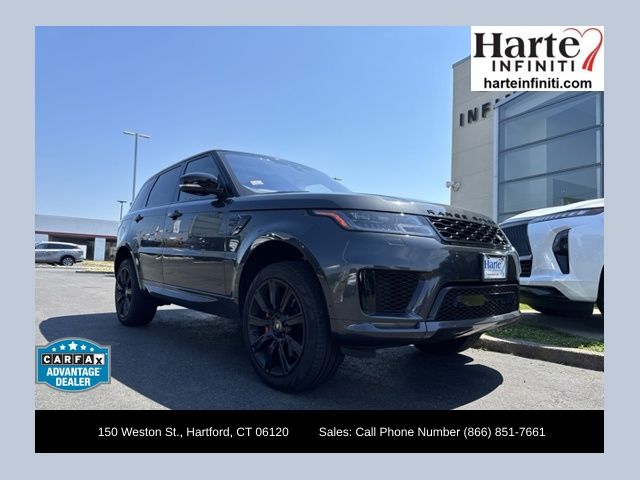 Gray 2018 Land Rover Range Rover Sport SUV / Crossover All-Wheel Drive 8-Speed Automatic