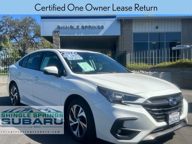 Crystal White Pearl 2024 Subaru Legacy Sedan All-Wheel Drive Continuously Variable Transmission