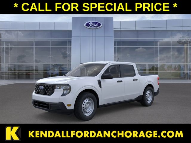 White Metallic 2026 Ford Maverick XL SuperCrew AWD Pickup Truck All-Wheel Drive Continuously Variable Transmission