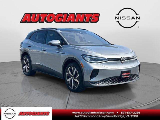 Silver Mist Metallic 2023 Volkswagen ID.4 SUV / Crossover All-Wheel Drive Automatic