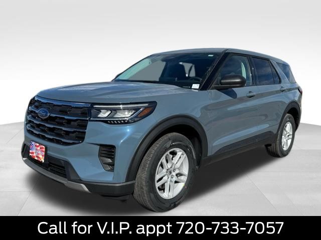 Vapor Blue Metallic 2026 Ford Explorer Active AWD SUV / Crossover All-Wheel Drive Automatic