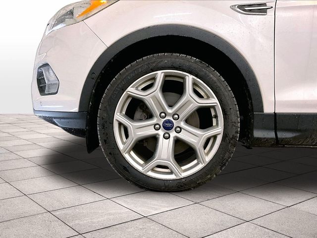 2017 Ford Escape Titanium White at John Sisson Motors