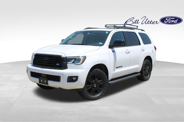 Super White 2021 Toyota Sequoia SUV / Crossover Four-Wheel Drive 6-Speed Automatic