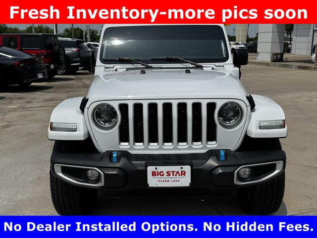 2023 Jeep Wrangler Sahara 4xe White at DeMontrond Mazda